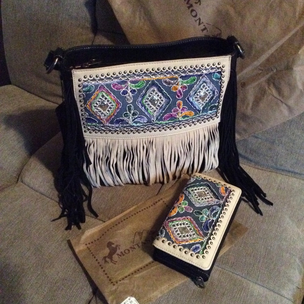Montana West Purse and matching Wallet